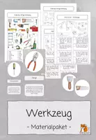 Vorschau - Aufgabenkarten - Werkzeug kennenlernen | Technisches Werken - Deckblatt