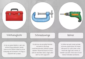 Vorschau - Aufgabenkarten - Werkzeug kennenlernen | Technisches Werken - Seite 2