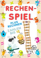 Vorschau - Spiele - Rechnen üben im ZR bis 12 (Würfelspiel) - Deckblatt