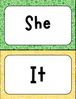Vista previa - Hojas de trabajo - Subject Pronouns/Pronombres en Inglés - página 3