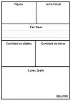 Vista previa - Juegos / Gamificación - Plantillas lectoescritura - página 1