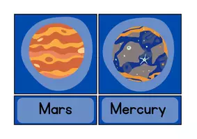Vorschau - Arbeitsblätter - Prepositions/Planets - Materialpaket - Englisch und CLIL Material für den Sachunterricht - Seite 1