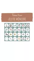 Aperçu - Jeux - Jeu de mémoire de l'HIVER - Page de couverture