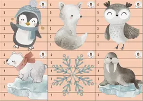 Aperçu - Jeux - ATELIERS HIVER NOËl Jeu de Cartes Bataille des Grandeurs - Page 1