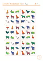 Vorschau - Bildkarten - Vokabeltrainer Spanisch: animales domésticos - Seite 2