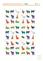 Vorschau - Bildkarten - Vokabeltrainer Spanisch: animales domésticos - Seite 3