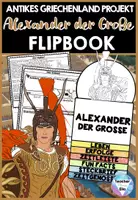 Vorschau - Unterrichtsreihen - Antikes Griechenland Flipbook Alexander der Große für den Geschichtsunterricht - Deckblatt