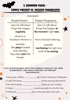 Vorschau - Arbeitsblätter - Halloween Workbook Englisch – Arbeitsblätter mit Reading, Grammar & Writing - Seite 3
