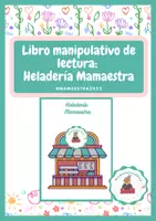 Vista previa - Tarjetas / Manipulativos - Libro manipulativo comprensión lectora - heladería mamaestra - Portada