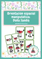 Vista previa - Tarjetas / Manipulativos - Orientación espacial manipulativa Doña Sandía - Portada