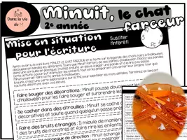 Aperçu - Préparation de séance / Séance complète - Thématique autour du chat HALLOWEEN - Page 2