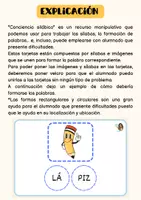 Vista previa - Refuerzo / NEE / Materiales de apoyo - Conciencia silábica y fonológica 3° edición - página 2