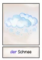 Vorschau - Bildkarten - Winter Bildkarten für DaF/DaZ: 37 visuelle Bilder zur Sprachförderung #glückskekse25 - Seite 1