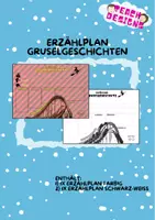 Vorschau - Arbeitsblätter - Materialpaket Kreatives Schreiben - Gruselgeschichten - Seite 1