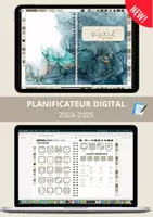 Aperçu - Préparation de séance / Séance complète - Planner digital 2024-2025 Orelie - Page de couverture