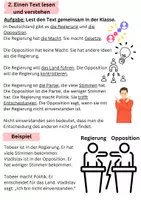 Vorschau - Arbeitsblätter - Regierung und Opposition (DaZ-Unterricht) - Seite 2