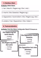 Vorschau - Arbeitsblätter - Regierung und Opposition (DaZ-Unterricht) - Seite 3