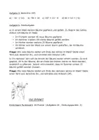 Vorschau - Klassenarbeiten - Mathearbeit zu Ganzen Zahlen - Seite 1