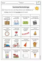 Vorschau - Arbeitsblätter - Wochenend- und Ferienbingo (Klasse 1-4) #schulstartbyextraklasse - Seite 3