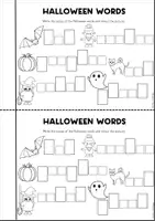 Vorschau - Arbeitsblätter - My Halloween Mini Booklet | Autumn | Vocabulary - Seite 3