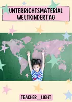 Vorschau - Unterrichtsreihen - Kinderrechte/ Weltkindertag- Sofort einsatzbereit - Deckblatt