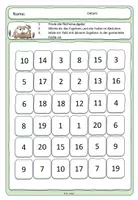 Vorschau - Arbeitsblätter - Rechenbingo 2.0 - Addition und Subtraktion im ZR 20 - Seite 3