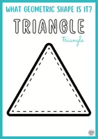 Vista previa - Tarjetas / Manipulativos - WHAT GEOMETRIC SHAPE IS IT? FLASHCARDS - página 3