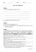 Vorschau - Arbeitsblätter - KA Kurzgeschichte "Masken" Max von der Grün (inkl. Lösungen) - Seite 3