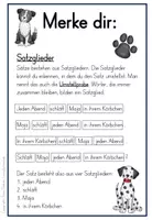 Vorschau - Arbeitsblätter - Satzglieder Subjekt Prädikat Arbeitsheft - Seite 2