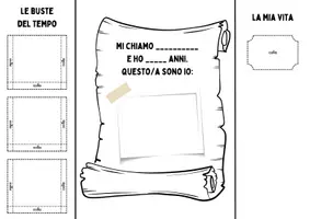 anteprima - Materiale per pittura e bricolage - Lapbook "La mia storia personale" - Pagina 1