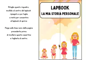 anteprima - Materiale per pittura e bricolage - Lapbook "La mia storia personale" - Pagina 3