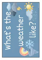 Vorschau - Poster - Tafelmaterial: Wetter/Weather - What´s the weather like? - Seite 3