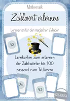 Vorschau - Spiele - Zahlenwörter lernen im Zahlenraum bis 100 - Telimero - magischer Zylinder - Deckblatt