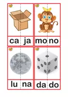 Vista previa - Juegos / Gamificación - Rompecabezas de 2, 3 y 4 sílabas! - página 3