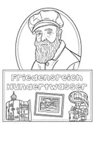 Vorschau - Arbeitsblätter - Hundertwasser - Künstler - Flipbook einen Steckbrief erstellen & Kunstbetrachtung - Seite 2