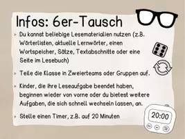 Vorschau - Arbeitsblätter - 20 Minuten Lesezeit - 6er-Tausch (Kl. 1-4) - Seite 3