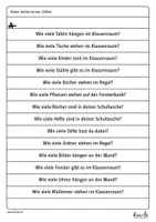 Vorschau - Aufgabenkarten - Wir zählen alles! – Lustige Zählaufträge - Seite 1