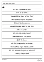 Vorschau - Aufgabenkarten - Wir zählen alles! – Lustige Zählaufträge - Seite 2