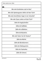 Vorschau - Aufgabenkarten - Wir zählen alles! – Lustige Zählaufträge - Seite 3