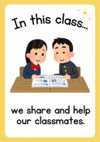 Vista previa - Decoración del aula - Classroom rules (Reglas de clase) - página 2