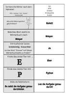 Vorschau - Spiele - Partnerkarten - Wörterbucharbeit - Seite 1