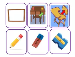 Προεπισκόπηση - Flashcards - Μαθαίνω τα Σχολικά Αντικείμενα - Σελίδα 3