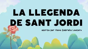 Vista previa - Fichas informativas / Documentos de lectura - Cuento la Leyenda de Sant Jordi (Catalán) - Portada
