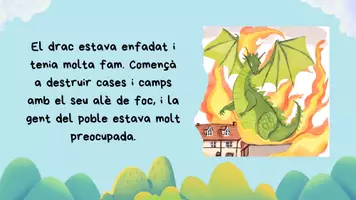 Vista previa - Fichas informativas / Documentos de lectura - Cuento la Leyenda de Sant Jordi (Catalán) - página 3