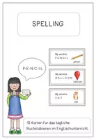 Vorschau - Spiele - Spelling im Englischunterricht - Deckblatt