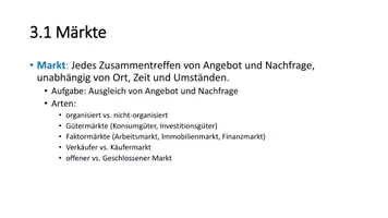 Vorschau - Präsentationen/Tafelbilder - VWL - Marktformen - Seite 2