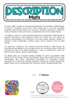 anteprima - Materiale interattivo - Schede per la descrizione delle immagini - Description mats - Pagina 1