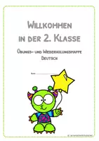 Vorschau - Arbeitsblätter - Deutsch - Willkommen in Klasse 2 - Wiederholung Klasse 1 - Seite 2