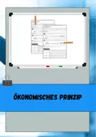Vorschau - Arbeitsblätter - Ökonomisches Prinzip - Minimalprinzip & Maximalprinzip - Deckblatt