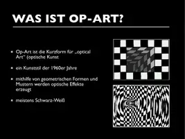 Vorschau - Präsentationen/Tafelbilder - Kunstprojekt: PDF-Anleitung - Op-Art Sphären (Bunt-/Filzstiftzeichnung) - Seite 2
